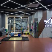 Gym interiors 1 _Single brick Studio