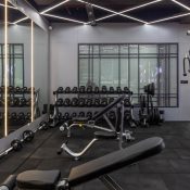 Gym interiors 5 _Single brick Studio