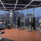 Gym interiors 7 _Single brick Studio