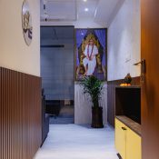 foyer area in office interior